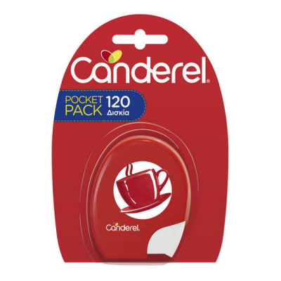 CANDEREL SWEETENER POCKET PACK 120pcs