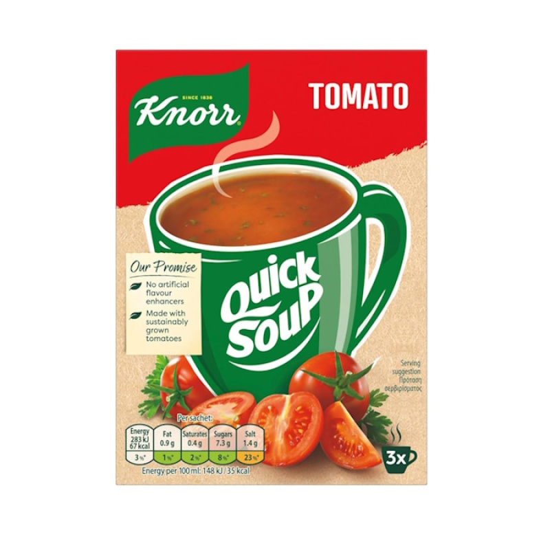 QUICK SNAK TOMATO SOUP 3pcs