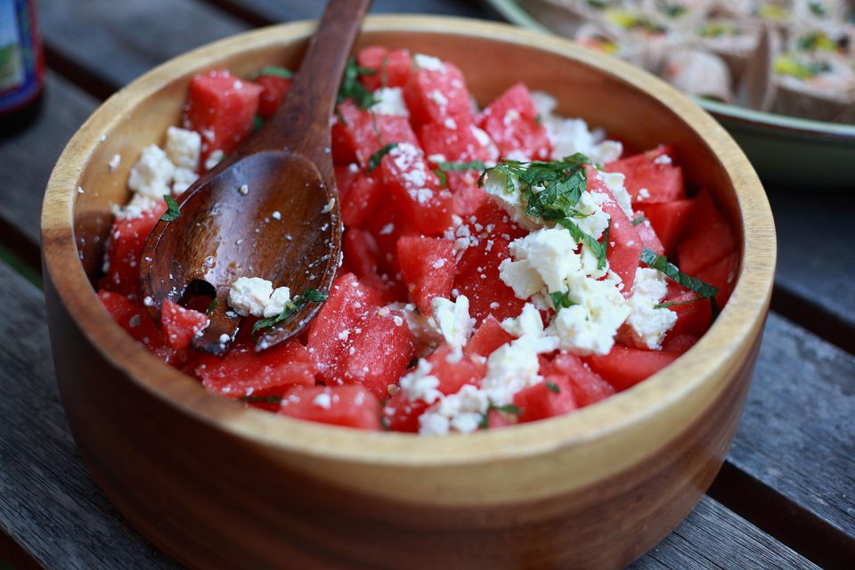 Greek Watermelon and Feta Salad