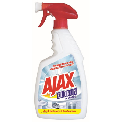 AJAX KLORON SPRAY WITH CHLORINE 750ml