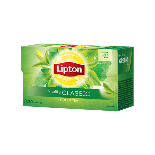 LIPTON Πράσινο Τσάι Κλασσικό 20 φακελάκια 26gr