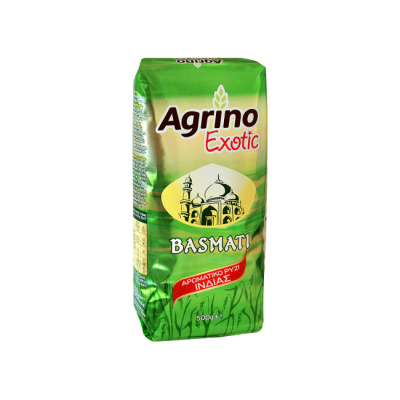 AGRINO Ρύζι Basmati Αρωματικό Ινδίας 500gr