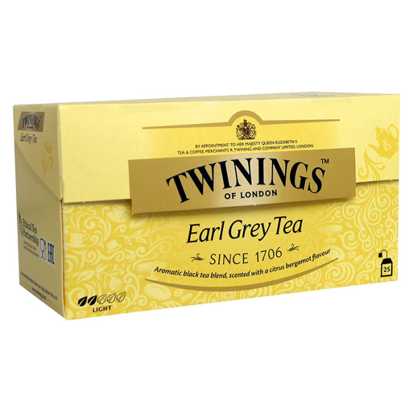 TWININGS Τσάι EARL GREY 25 φακελάκια 50gr