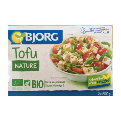 BJORG TOFU SOYA CHEESE 2x200gr bio