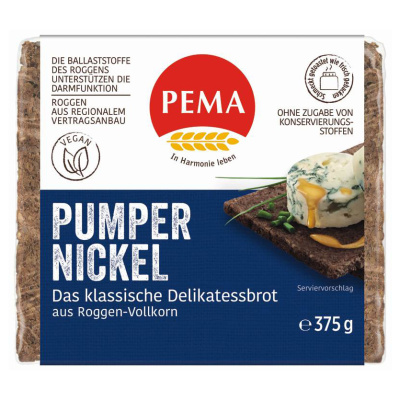 PEMA PUMPERNICKEL RYE BREAD 500gr