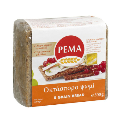 PEMA 8 SEED BREAD 500gr