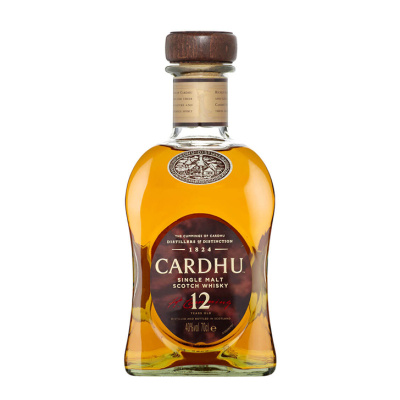 CARDHU 12 Y.O SINGLE MALT WHISKY 40%VOL 700ml