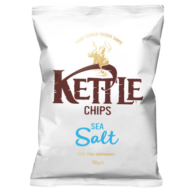 KETTLE CHIPS SEA SALT 130gr