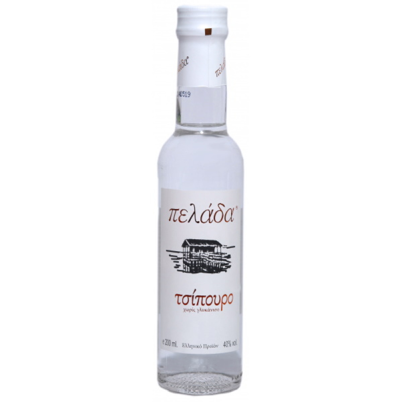 TSIPOURO PELADA 40%VOL 200ml