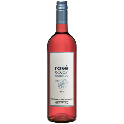 BOUTARI DEMI SEC ROSE MACEDONIAN 11.5%VOL 750ml