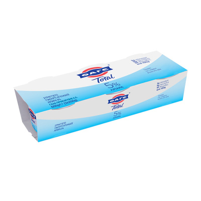 FAGE TOTAL STRAINED YOGURT 5% FAT 3x200gr