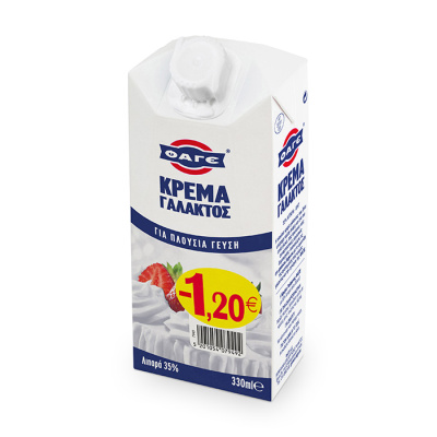 FAGE CREAM MILK 330ml