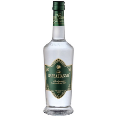 OUZO VARVAGIANNI PRASINO 42%VOL 200ml