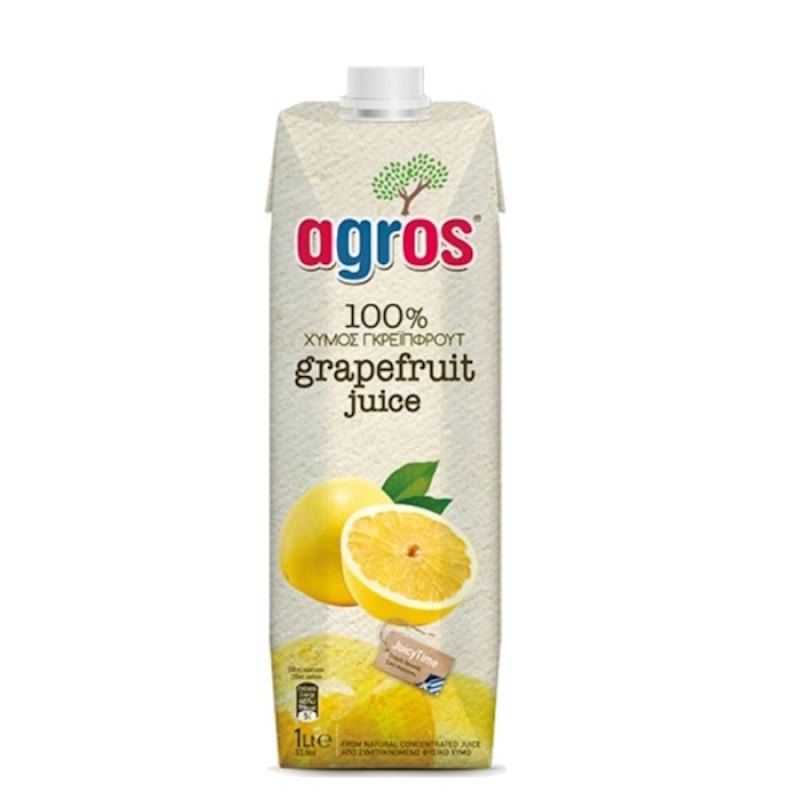 AGROS NATURAL GRAPEFRUIT JUICE 1lt