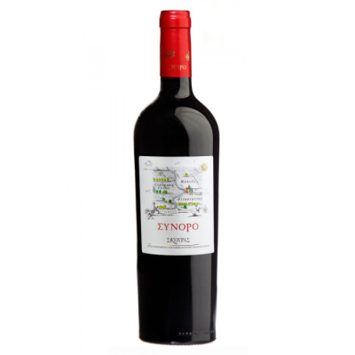 SKOURAS SYNORO RED WINE 14%VOL 750ml