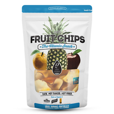 RHO FOODS FRUIT CHIPS 100gr