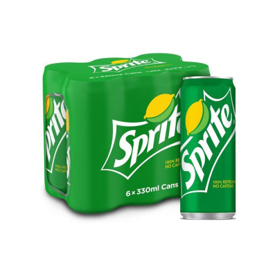 SPRITE CAN 330ml 6pcs