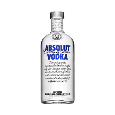 ABSOLUT VODKA BLUE 40%VOL 700ml