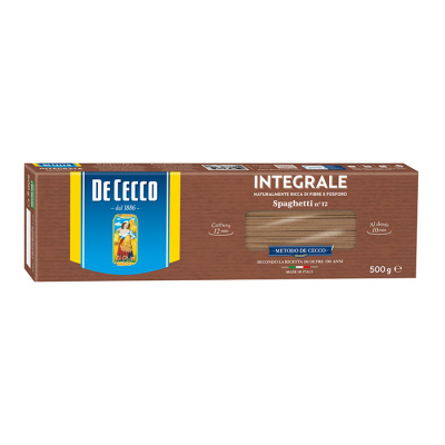 DE CECCO INTEGRALE SPAGHETTI No12 500gr