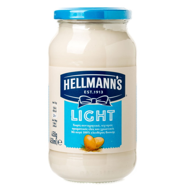 HELLMANN'S LIGHT MAYONNAISE 450gr