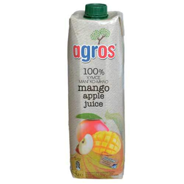 AGROS 100% MANGO-APPLE JUICE 1lt