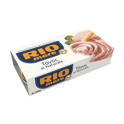 RIO MARE Τόνος σε Νερό 160gr 2τεμ