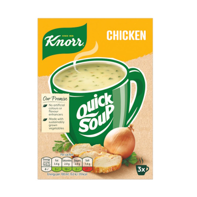 KNORR QUICK CHICKEN SOUP 3pcs