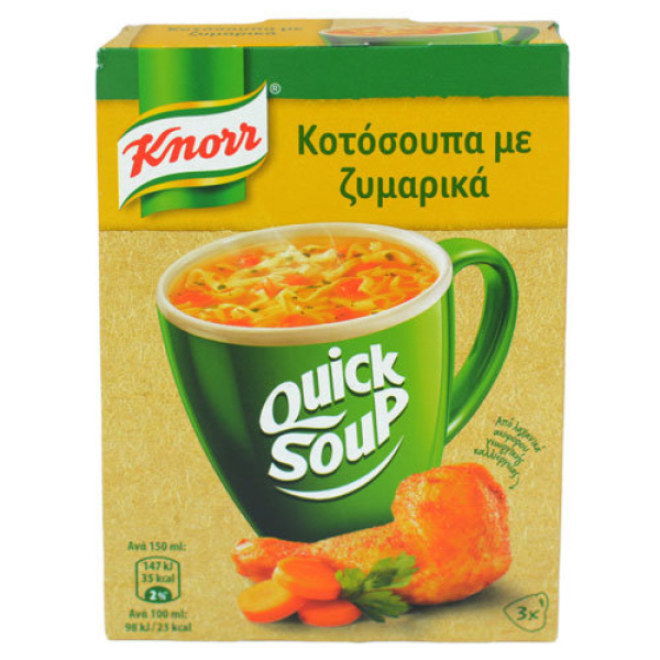KNORR QUICK CHICKEN SOUP 27gr