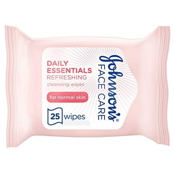 JOHNSON'S Face Care Μαντηλάκια Καθαρισμού 25τεμ. -50%
