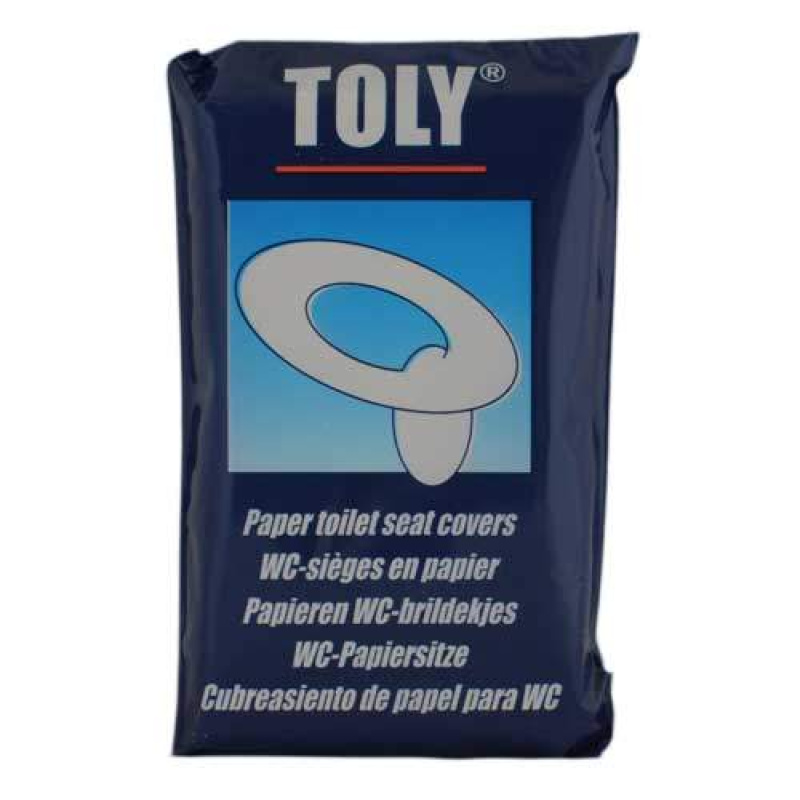 TOLY PAPER TOILET SEAT COVERS 10pcs