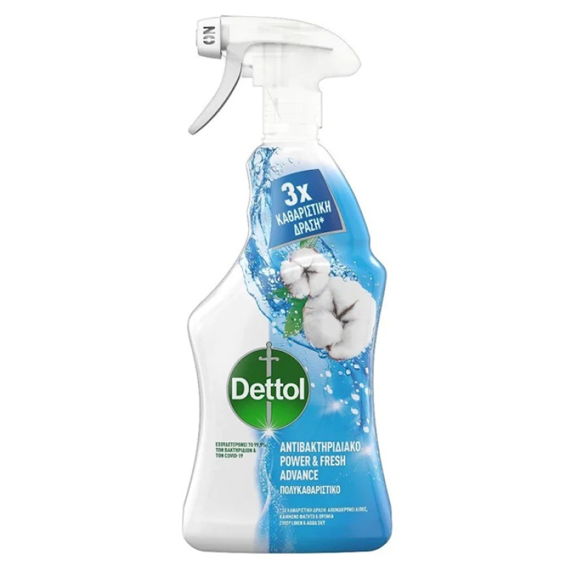 DETTOL Power & Fresh Advance Crisp Liner & Aqua Sky 500ml