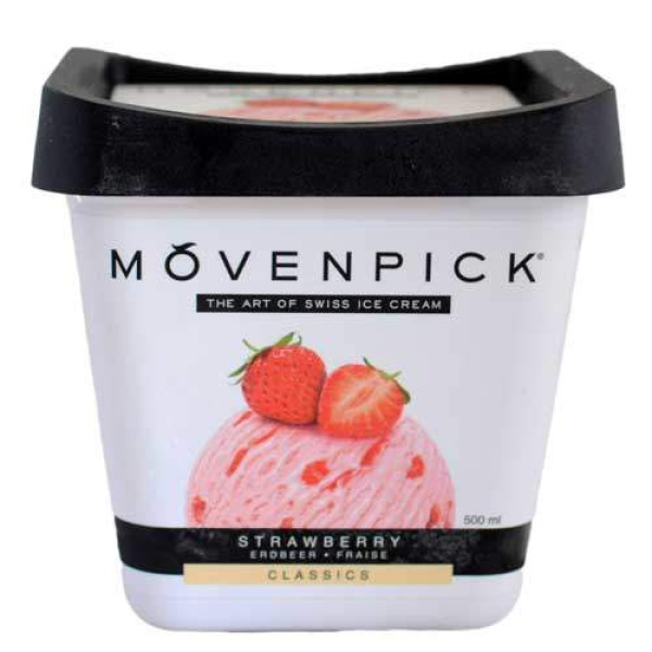 MOVENPICK Παγωτό Strawberry 500ml