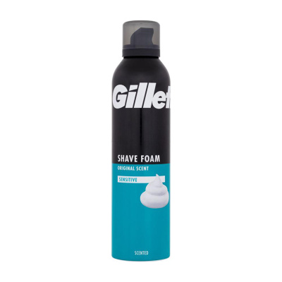 GILLETTE ORIGINAL SENSITIVE SHAVE FOAM 300ml