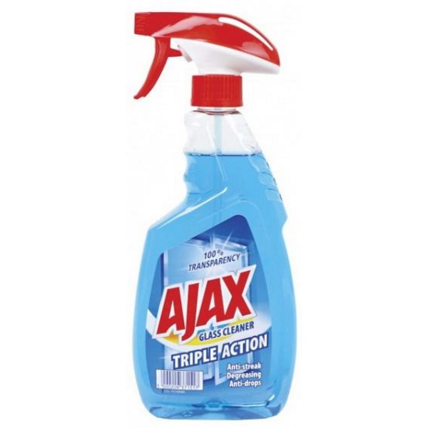 AJAX TRIPLE ACTION GLASS CLEANER 750ml