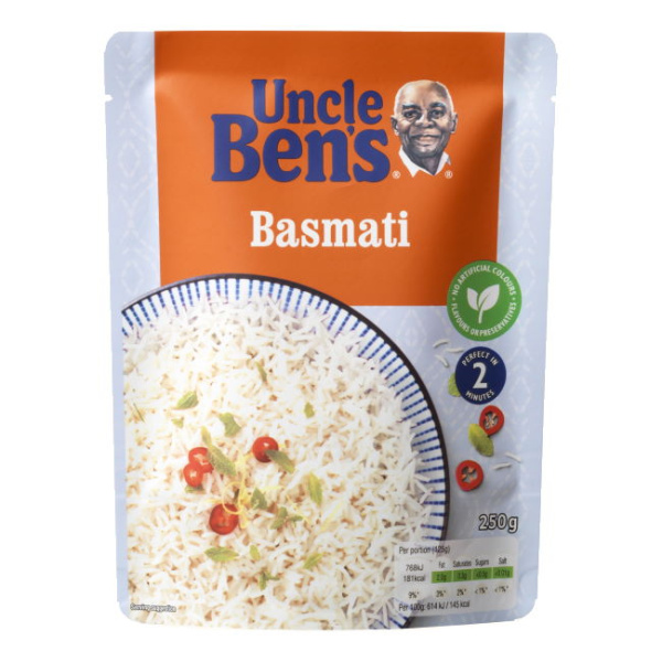 UNCLE BEN'S Ρύζι Express Mπασμάτι 250gr