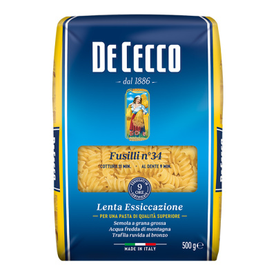 DE CECCO FUSILLI No34 500gr