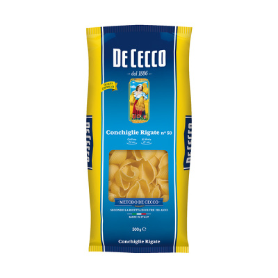 DE CECCO CONCHIGLIE RIGATE No50 500gr