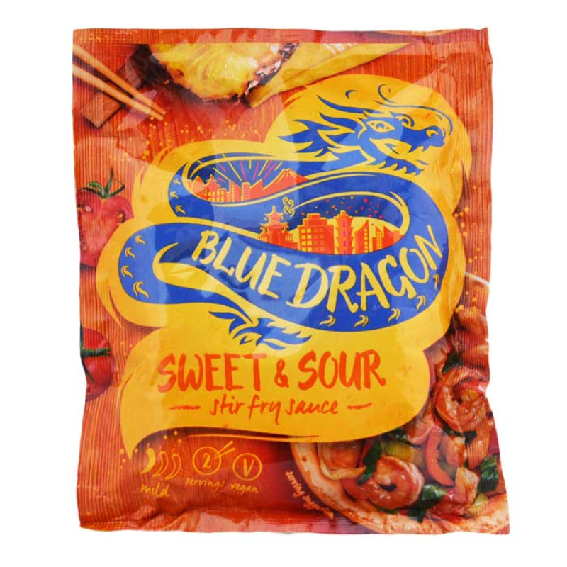 BLUE DRAGON Σάλτσα Γλυκόξινη Stir Fry 120gr