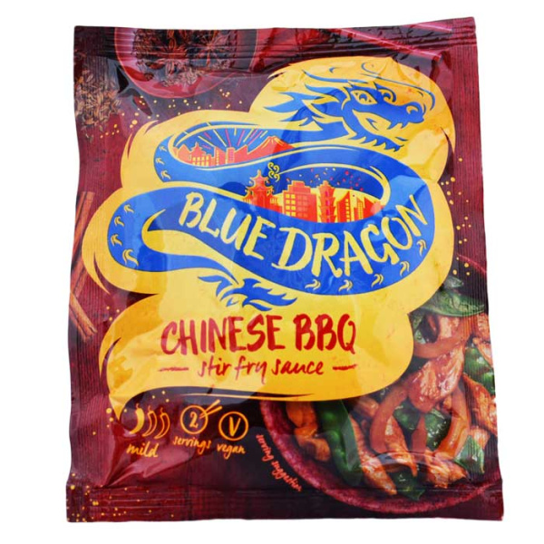 BLUE DRAGON CHINESE BBQ STIR FRY 120gr