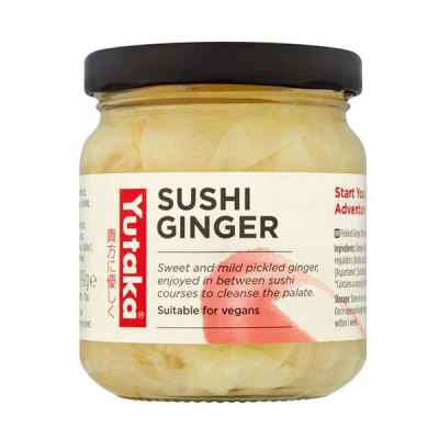 YUTAKA SUSHI GINGER 190gr