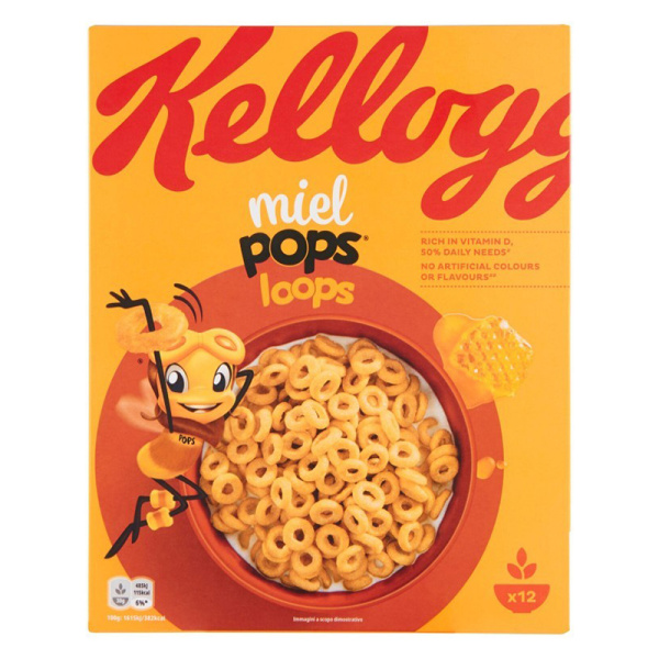 KELLOGG'S MIEL POPS LOOPS 330gr