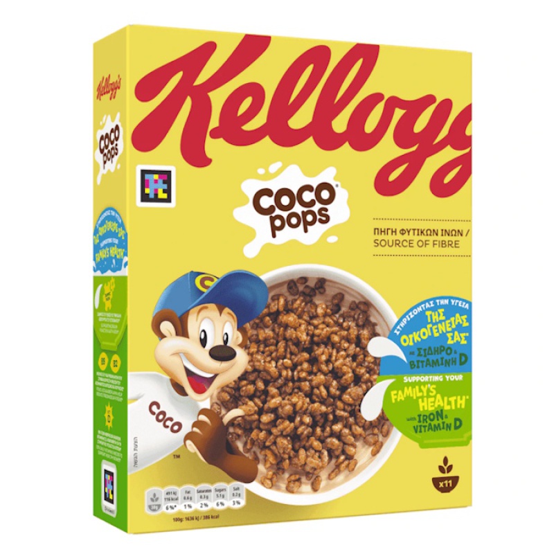 KELLOGG'S  Δημητριακά Coco Pops 330gr