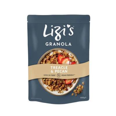 LIZI'S GRANOLA TREACLE PECAN 400gr