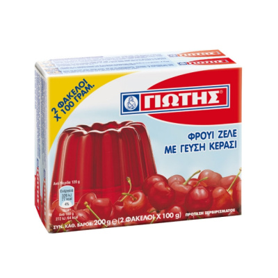 GIOTIS FRUIT JELLY CHERRY FAMILY PACK 200gr