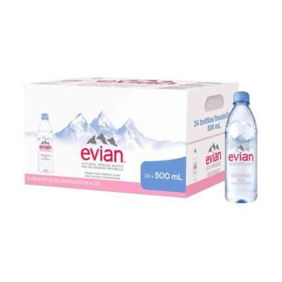 EVIAN WATER 500ml 24pcs