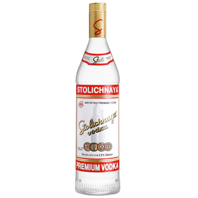 STOLICHNAYA VODKA 38%VOL 700ml