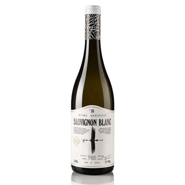 ΚΤΗΜΑ ΚΑΡΙΠΙΔΗ Sauvignon Blanc Οίνος Λευκός  750ml bio