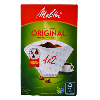 MELITTA COFFEE FILTER 1X2 40pcs