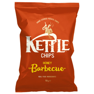 KETTLE CHIPS HONEY BBQ & SEA SALT 130gr