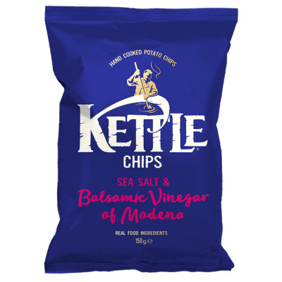 KETTLE CHIPS BALSAMIC VINEGAR OF MODENA & SEA SALT 130gr